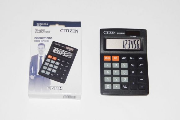 Kalkulačka Citizen SDC-022SR 10