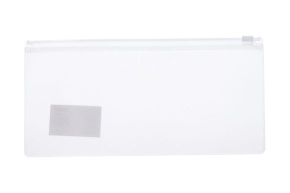 Složka se zipem 23x11 cm - Transparentní  /W034081/