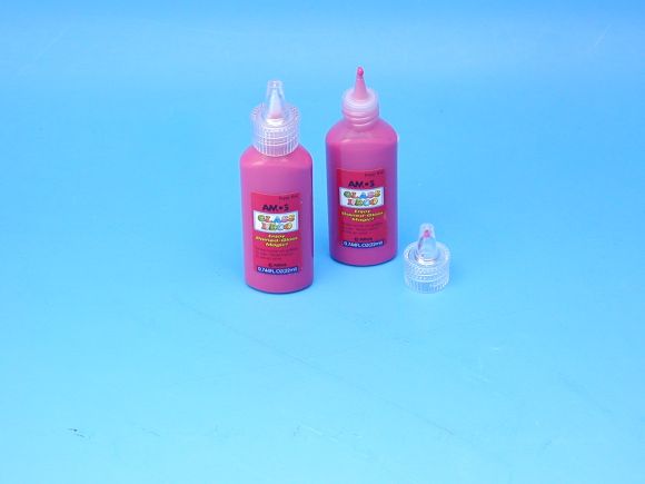Barva 1502 POPPY RED na sklo 22ml