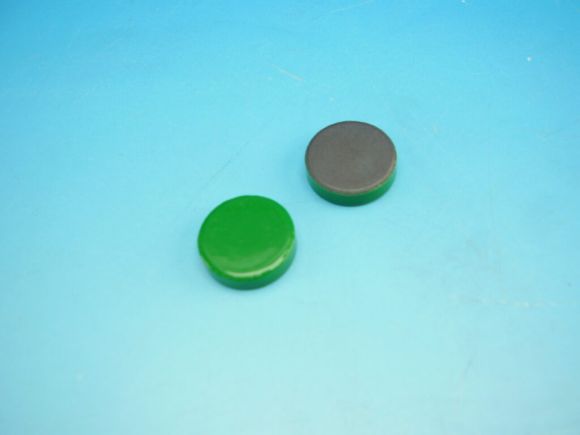 Magnet zelený průměr 2cm