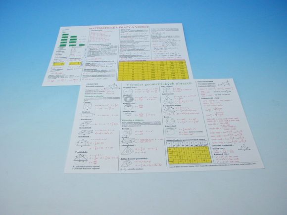 Tabulka Matematika 1
