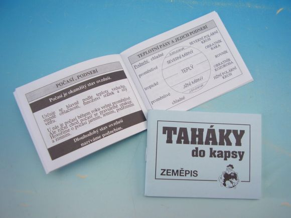 Taháky do kapsy - Zeměpis