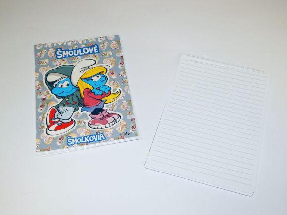 Blok A5 s kroužkovou vazbou