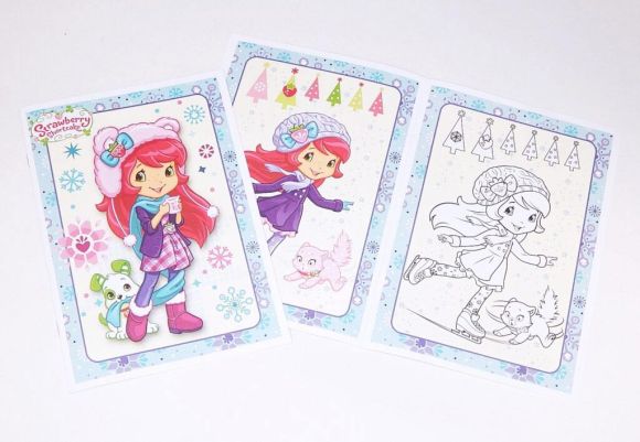 Omalovánky A5 Strawberry Omalovánky A5 Strawberry