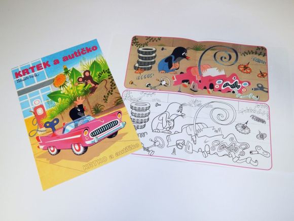 Omalovánky A4 KRTEK A AUTÍČKO /29/