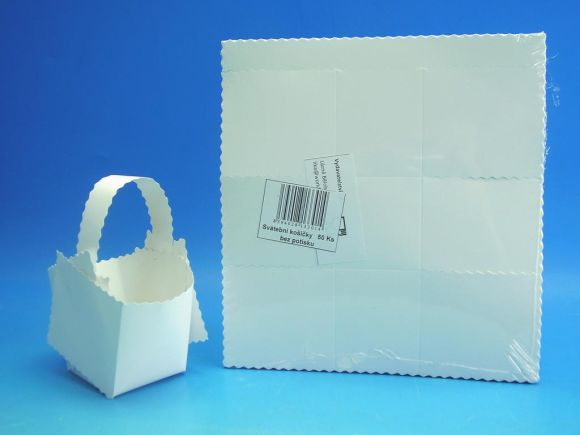 Košíček svatební papírový bez potisku 50ks Košíček svatební papírový bez potisku 50ks