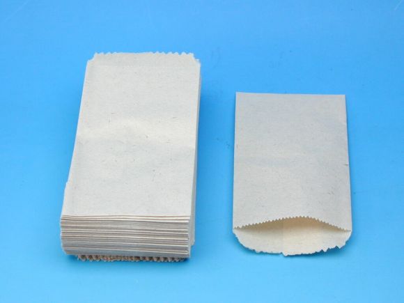 Sáček papírový 7x12cm lékárenský 100 ks č.3