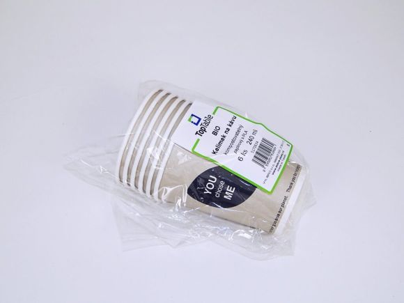 Kelímek papírový TT - BIO 240 ml, 6ks 5170634