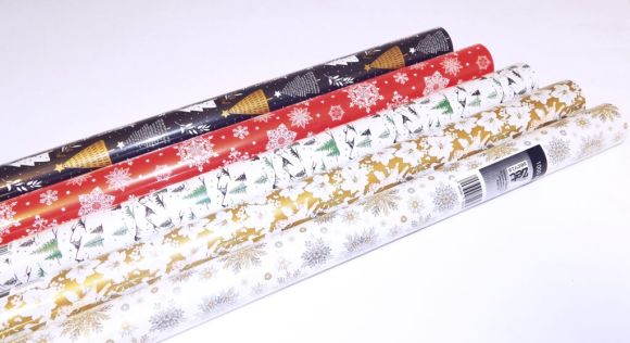 Papír 0,7x10m 60g PAW Vánoční /20/ Papír 0,7x10m 60g PAW Vánoční /20/