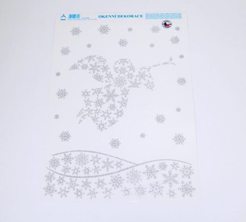 Dekorace okenní ANDÍLEK / 838-SG