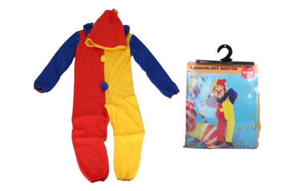 Set karneval - klaun M 110-120 cm (W045126)