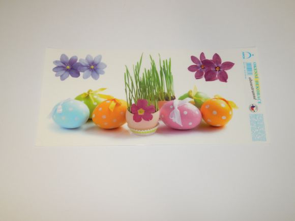 Adhezivní nálepka Velikonoční zátiší