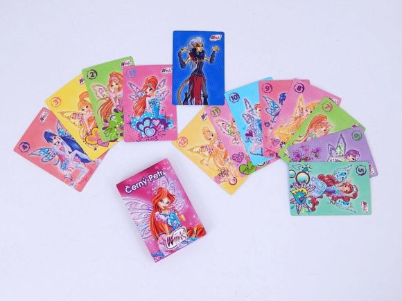 Karty Winx club Černý Petr Magic