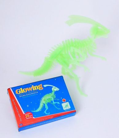 Puzzle 3D Dinosaurus svítící ve tmě / 889602