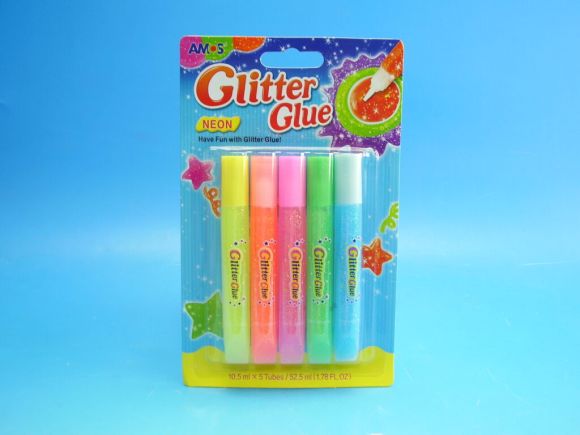 Lepidlo dekor. 5ks neonové /1516/