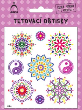 Dětské tetovačky – mandaly 2 (2564)