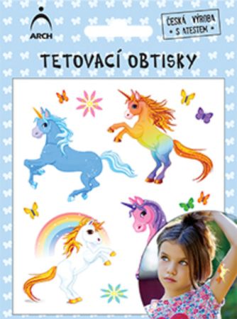 Dětské tetovačky – jednorožci 2 (2504)