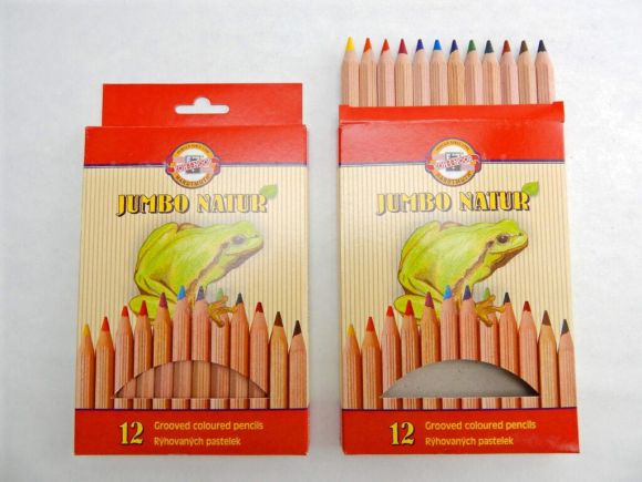 Pastelky 2172N/12 dl.silné rýh. Pastelky 2172N/12 dl.silné rýh.