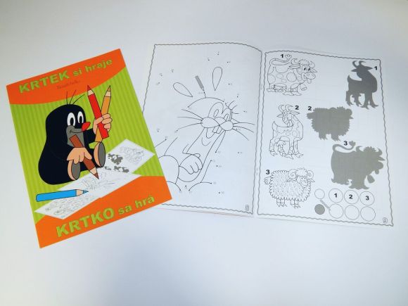 Omalovánky A4 Krtek si hraje