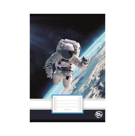 Sešit Astronaut, 20-32, A5, čistý, 32 listů, OPTISCHOOL 27I2032-004