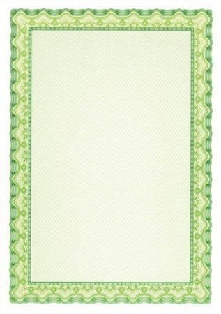 Papír s motivem Diplom, zelená, A4, 115g, APLI ,balení 10 ks