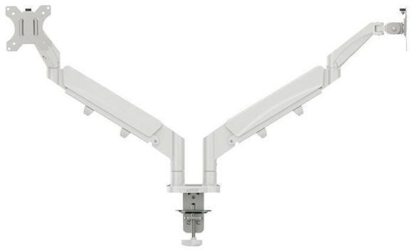 Držák na monitor Ergo Dual, světle šedá, 2 ramena, LEITZ 65370085 Držák na monitor Ergo Dual, světle šedá, 2 ramena, LEITZ 65370085