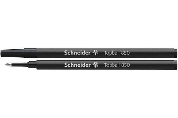 Náplň do roleru Topball 850, černá, 0,5mm, SCHNEIDER ,balení 10 ks