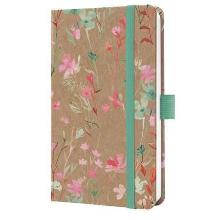 Diář Jolie, Green Floral Serenity, A6, týdenní, 2026, tvrdé desky, SIGEL J6806