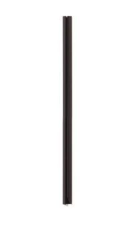 Násuvná lišta, černá, 12 mm, 40-100 listů, A4, DURABLE 291201 ,balení 25 ks