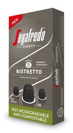 Kávové kapsle Ristretto, 10ks, SEGAFREDO, do kávovarů Nespresso®