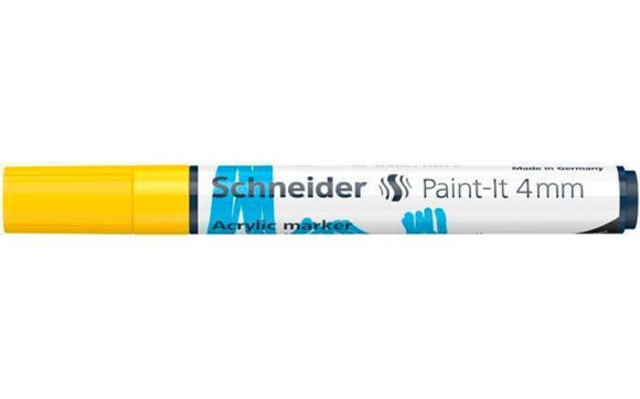 120205 Akrylový popisovač Paint-It 320, žlutá, 4 mm, SCHNEIDER