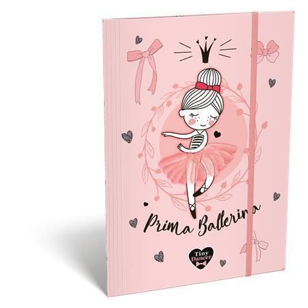 Desky s gumičkou Tiny Dancer, Lovely Ballerina, karton, A4, LIZZYSULI 7460148003 Desky s gumičkou Tiny Dancer, Lovely Ballerina, karton, A4, LIZZYSULI 7460148003