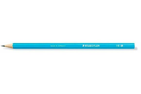 Grafitová tužka Wopex Neon 180, HB, šestihranná, modrá, STAEDTLER