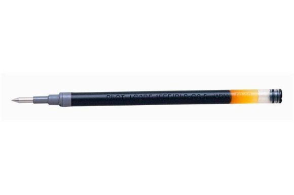 Náplň do gelového pera, černá, 0,25 mm, pro pera se stiskacím mechanismem, PILOT