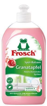 Prostředek na mytí nádobí, granátové jablko, 500 ml, FROSCH FR-1523 Prostředek na mytí nádobí, granátové jablko, 500 ml, FROSCH FR-1523