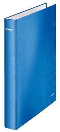 Pořadač dvoukroužkový Active Wow, modrá, polaminovaný karton, 40 mm, LEITZ