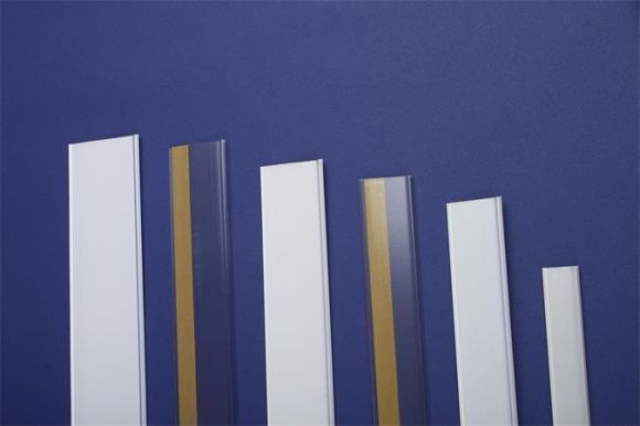 Cenovková lišta, transparentní, samolepicí, 40 mm x 1 m, 20 ks/balení, 289 ,balení 20 ks
