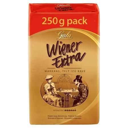 Káva Wiener Extra, pražená, mletá, 250 g, GALA 530714