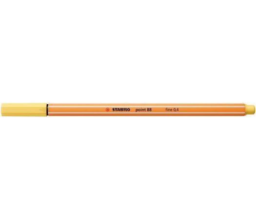 Liner Point 88, světle žlutá, 0,4 mm, STABILO 88/23