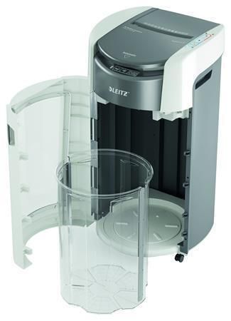 Skartovačka IQ OptiMax Autofeed Office Pro 600 P4, 600 listů, křížový řez, LEITZ 80440000
