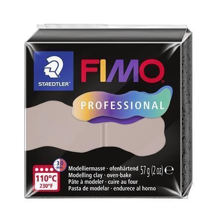 Modelovací hmota FIMO Professional, šedohnědá, 57 g, FIMO 8040-87 Modelovací hmota FIMO Professional, šedohnědá, 57 g, FIMO 8040-87