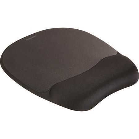 Podložka pod myš Memory Foam, černá, s pěnovou opěrkou zápěstí, FELLOWES