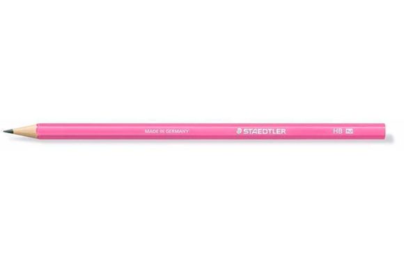 Grafitová tužka Wopex Neon 180, HB, šestihranná, růžová, STAEDTLER