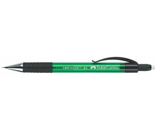 Mechanická tužka Grip Matic 1375, 0,5 mm, zelená, FABER-CASTELL