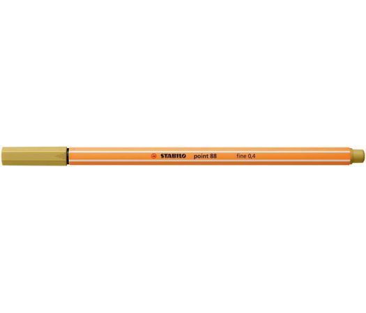Liner Point 88, khaki, 0,4 mm, STABILO 88/66