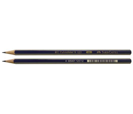 Grafitová tužka Goldfaber, H, šestihranná, FABER-CASTELL