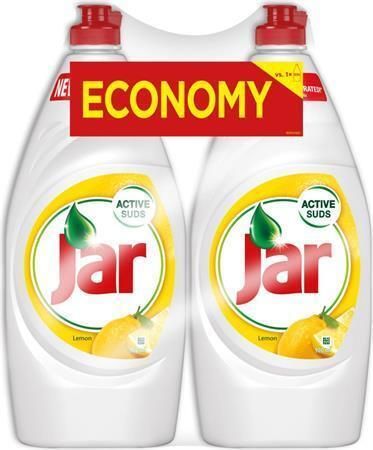Prostředek na mytí nádobí, citrón, 2 x 900 ml, duopack, JAR PG200007DUO ,balení 2 ks