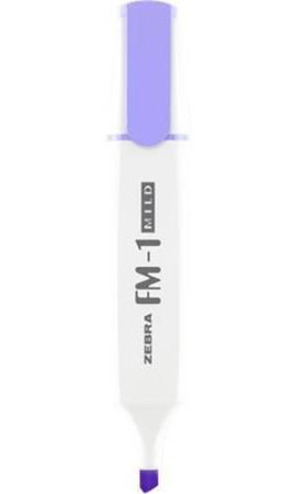 Zvýrazňovač FM-1 Mild, fialová, 3,5 mm, ZEBRA 55512