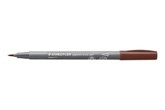 Štětcové fixy Pigment Arts, 24 barev, 1 mm, STAEDTLER 371 C24