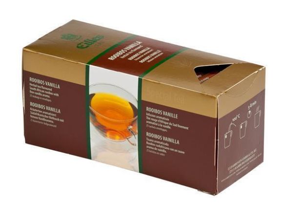 Bylinkový čaj Rooibos-vanilka, 25x 1,7 g